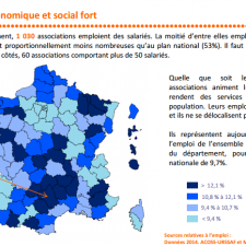 carte de france des emplois associatifs