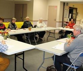 Le public du 12ème café débat ASSOCIATISSE